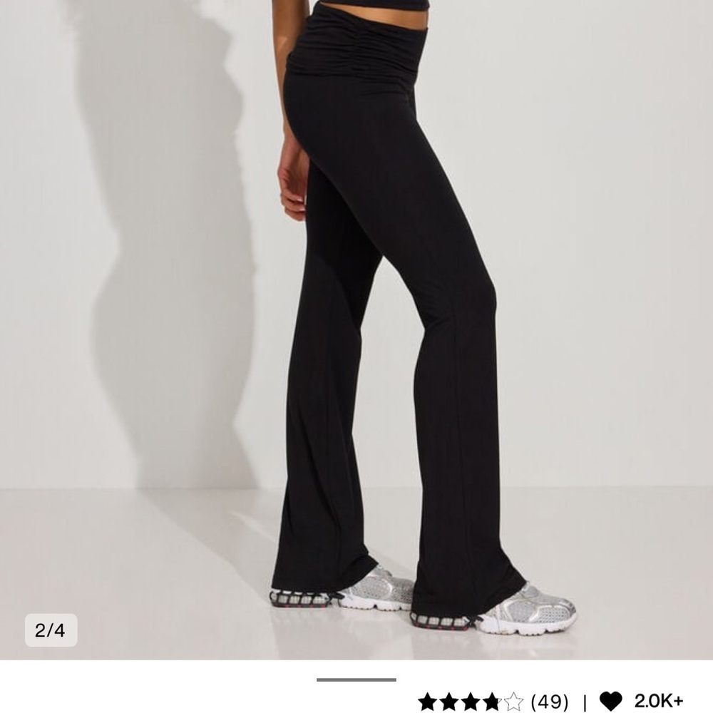 Garage Black Boot Cut Pants